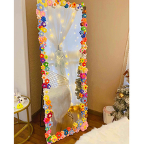 Mirror transformation super light clay material package diy handmade homemade small flowers Plasticine bouquet super light clay