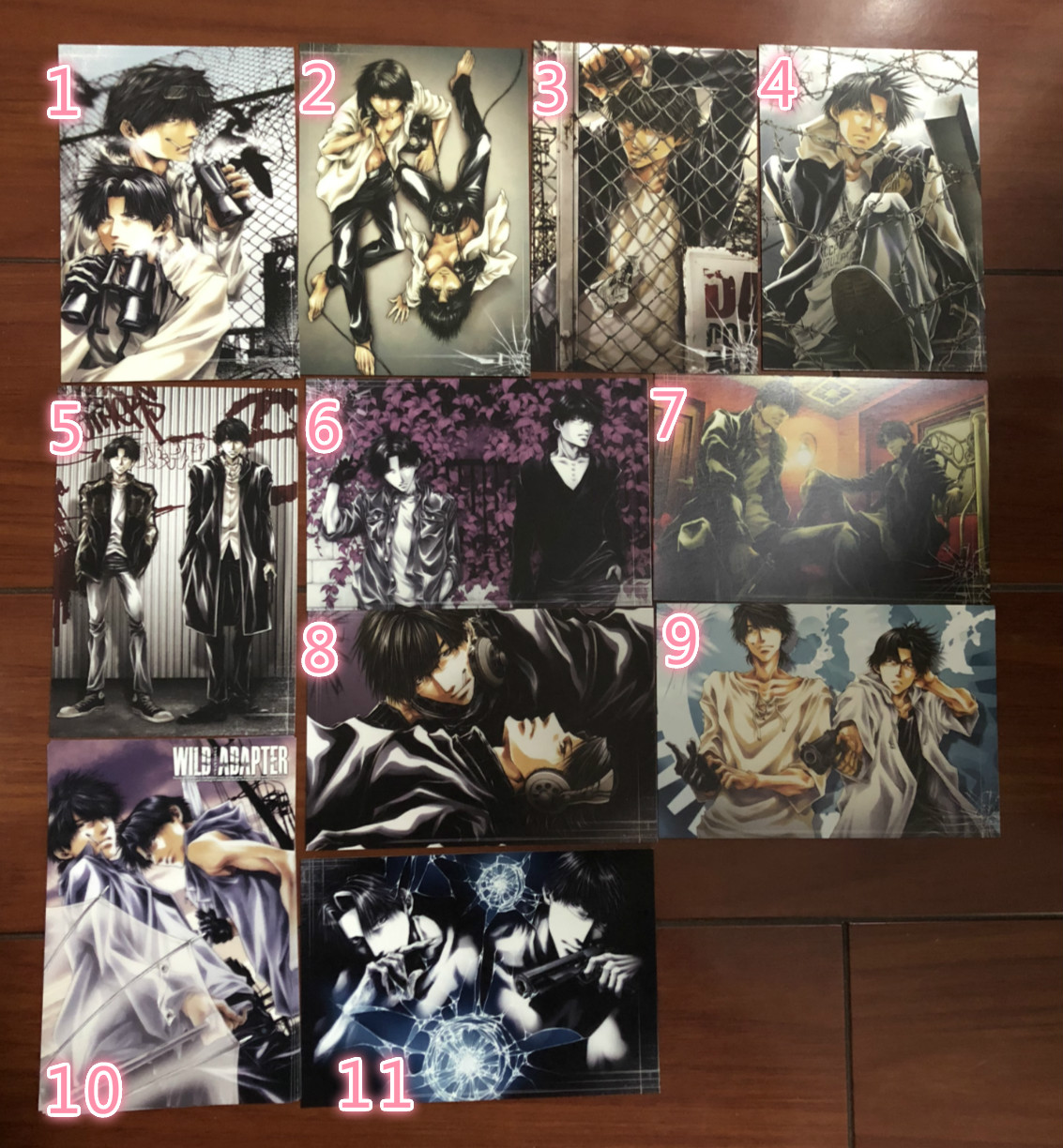 疾暴執行部wild Adapter 日版明信片久保田誠人時任稔 疾暴執行部wild Adapter 日版明信片久保田誠人時任稔