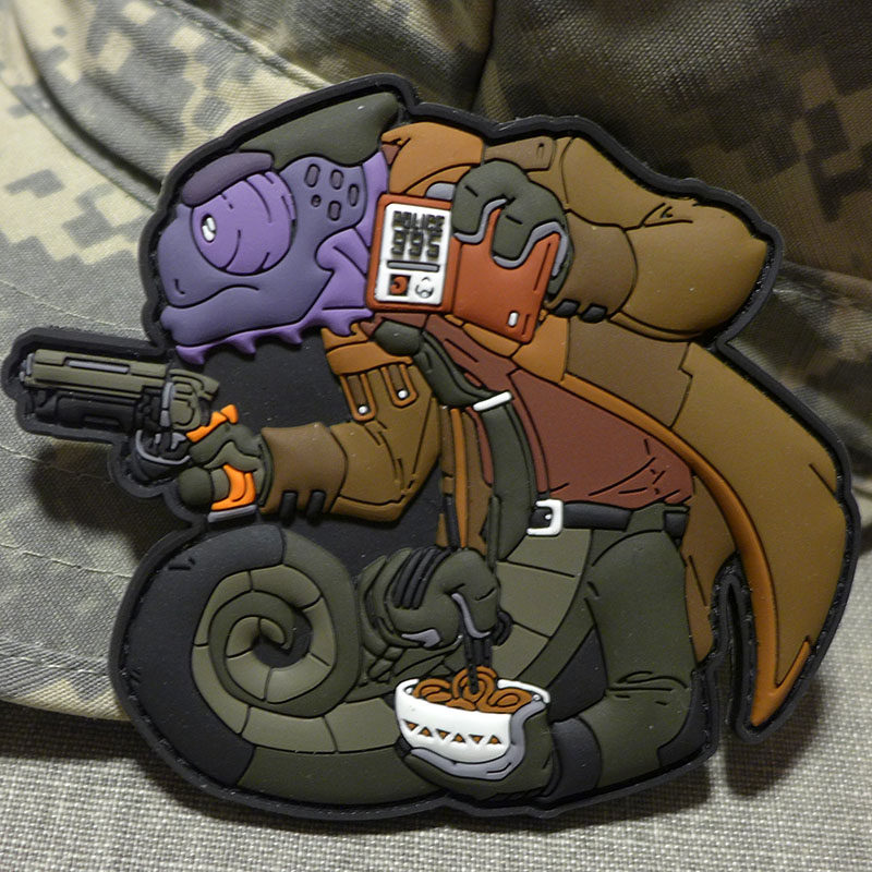 City Hunters Germany Native arms Chapter Tactical Magic Magic Sticker Badge Tide Chest Badge Personality Morale Badge Clothing patch