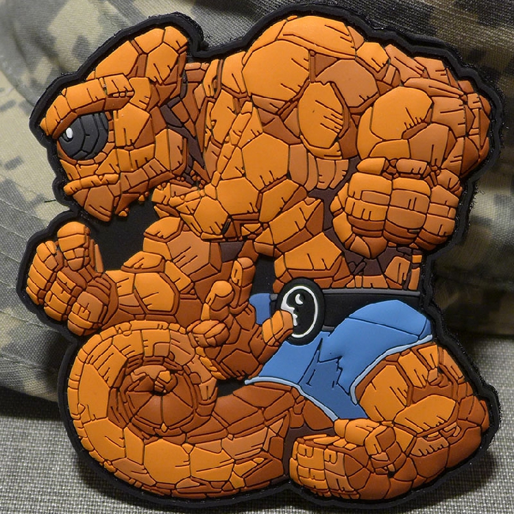 Limited Change Change - Stone Man German big patch magic tips - gas outdoor pvc badge arm