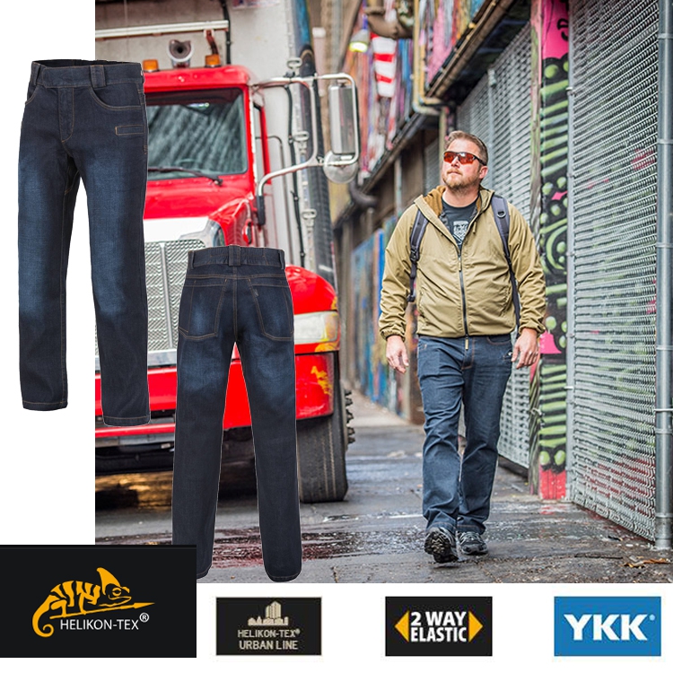 HELIKON Helicken New Denim Edition Travel Outdoor Hiking Leisure Teloitte City Tactical Pants