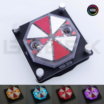 MSC intel 115X 1366 2011 E-type micro-channel full platform CPU water cooling head