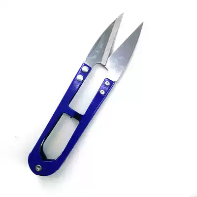Zhang Xiaoquan large U-shaped scissors 12 5cm large thread spring yarn scissors (high carbon) small scissors thread head scissors