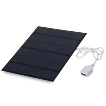 3 5W6V solar panel charger outdoor mobile power phone charging Bao 165 * 136MM