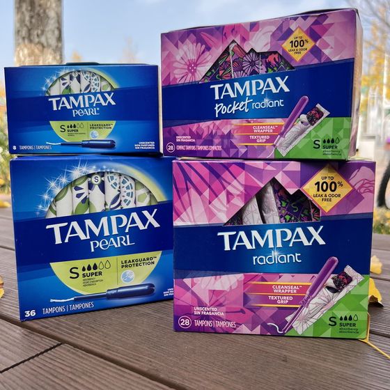 Tampax Danbisi built-in tampon women's waterproof thick sanitary napkin catheter type extra large pearl small flow