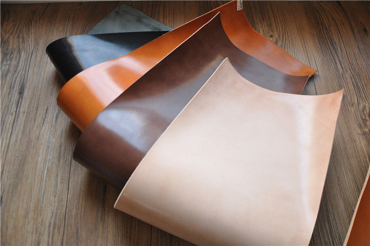 Leather spot Tochigi defect special price Japan Tochigi vegetable tanned saddle leather head defect leather