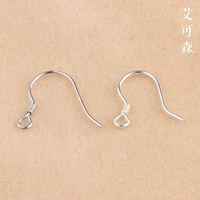 Короткие серьги, аксессуар ручной работы, аксессуары, серебро 925 пробы, DIY