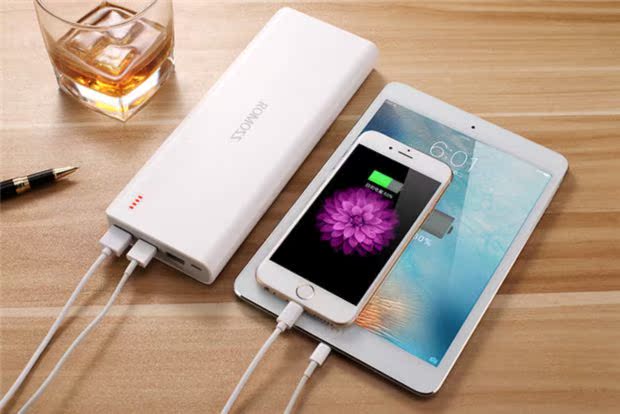 Authentic Roman Shi dung lượng siêu lớn sạc kho báu 25000 mAh sạc nhanh kê kê táo VIVO Huawei OPPO Andrew vinh quang điện thoại di động máy tính bảng phổ dụng điện thoại di động siêu mỏng đấm