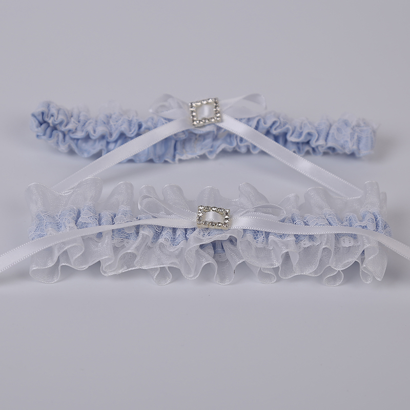 Cô dâu châu Âu và Mỹ ren garter garter công chúa gợi cảm chân vòng phụ kiện cưới Amazon bán nóng dây nịt móc tất
