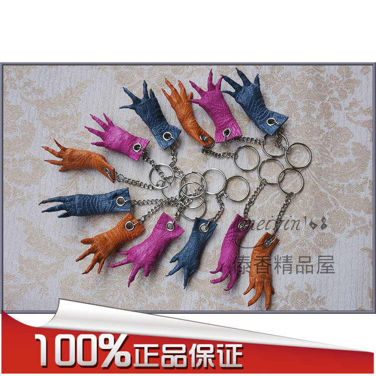 Mini Crocodile Claw Keychain, Personalized and Creative, Waist-Hanging Key Ring, Cute Pendant Accessory