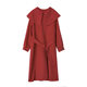 Spot Korean ins simple texture coat cashmere petal collar coat cashmere coat double-sided cashmere coat for women