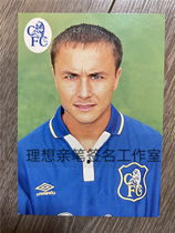 Wyss White Card Official Card Chelsea 1995-1997 Season Indonesia