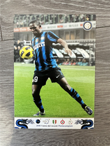 Etoo Official Card White Card Inter Milan 2010-2011 Season Barcelona