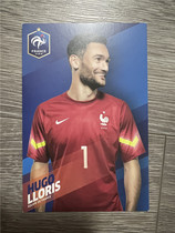 Lori official card white card 6 inches French Football Federation 2014 World Cup