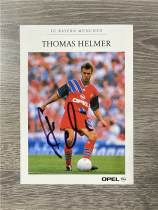 Helmer autograph Official Card Bayern Munich 1993-1995 Bundesliga Bundesliga Bundesliga Bundesliga