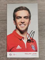 Ram Bayern Munich 2016-2017 season autographed official card Bayern Bundesliga