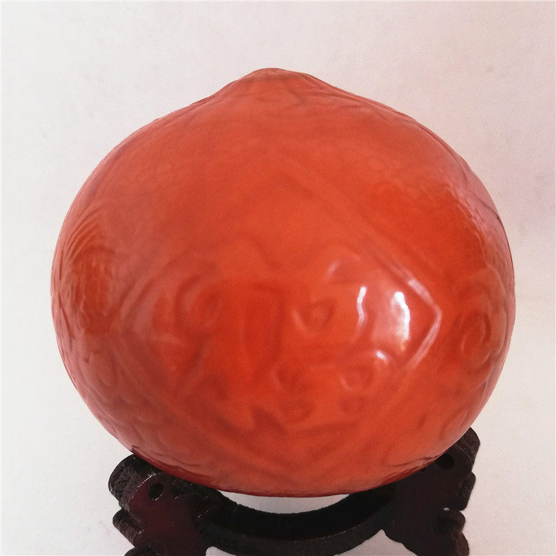 Play with hand-twisted flower boutique Wenwan eight treasures pressed flower egg natural acupuncture gourd collection craft gift decoration