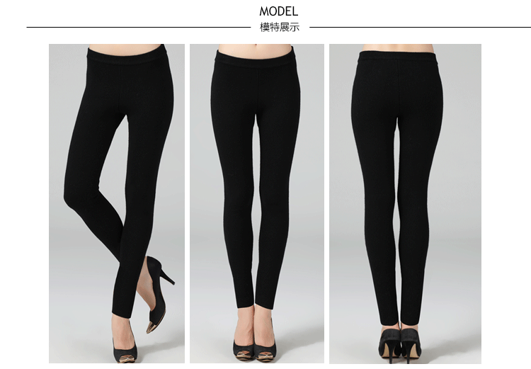 Ưu đãi đặc biệt cumin cashmere mùa thu và mùa đông dày lên cho nam và nữ trẻ em quần cashmere quần legging cha mẹ trẻ em áo thun đẹp cho cả nhà