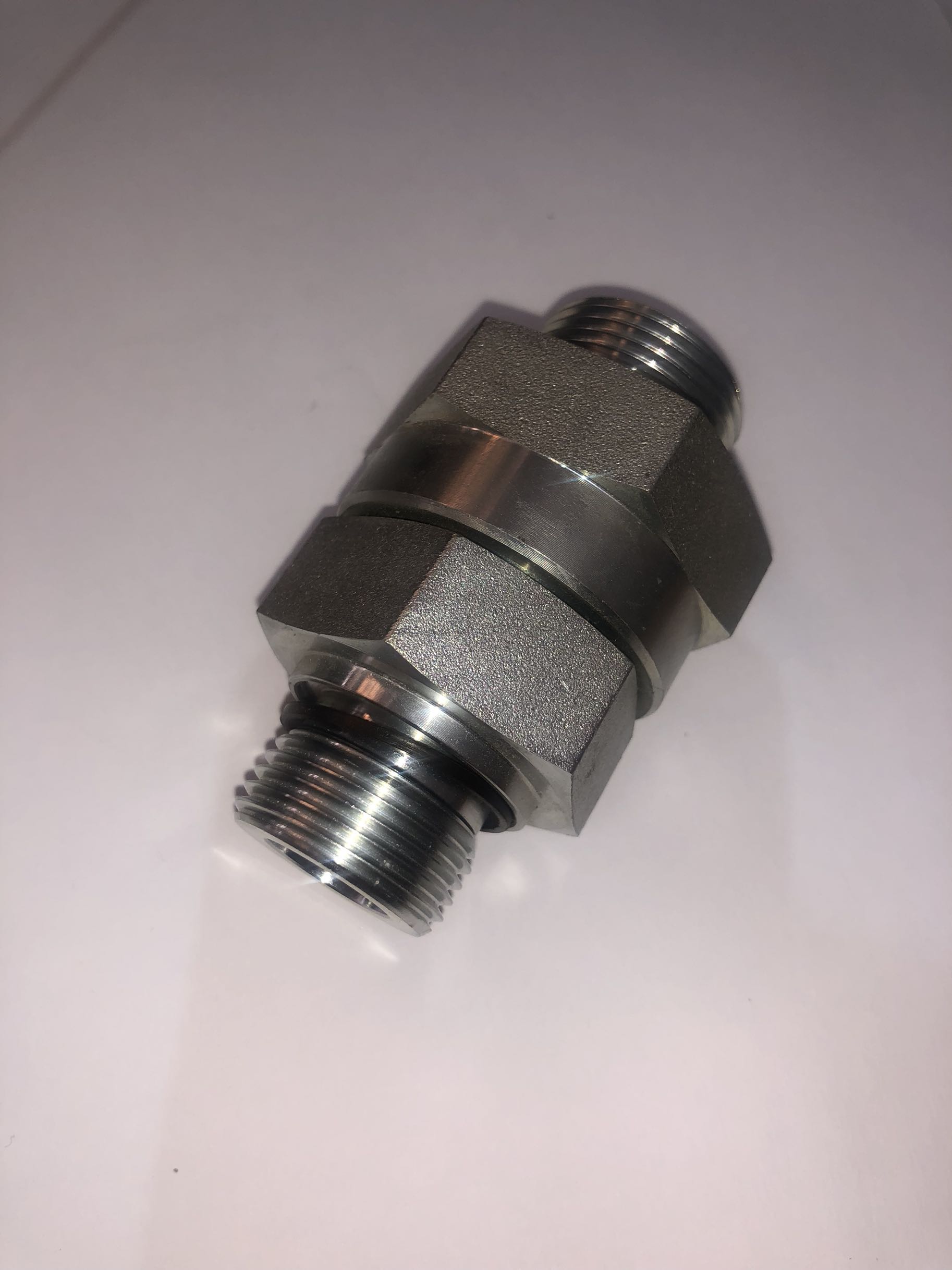 RHV-R-ED type check valve - 24º cone end British straight pipe thread (G) end ED sealing ring