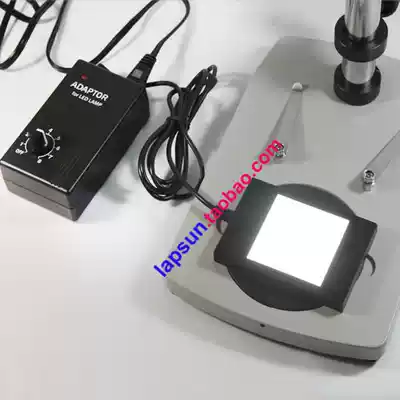 Square microscope bottom light source LED bottom Light Light LED light digital microscope bracket Light Square non-ring light