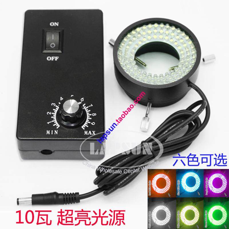 Industrial camera CCD vision light source LED ring bowl vision white red yellow blue green purple color ring light source