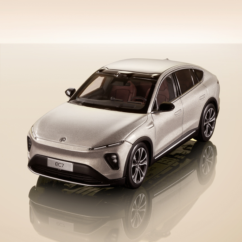 Weilai Car Model New Ec7 1:43 Alloy Car Model