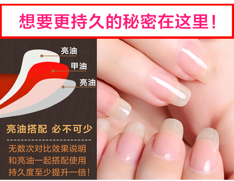 Sơn móng tay có thể được bóc và trà, không độc hại, rách tay, không vị, màu nude, nàng tiên cá, đậu, mùa thu, mùa đông, rượu vang, đỏ, kéo dài, Sla - Sơn móng tay / Móng tay và móng chân sơn gel màu nâu tây