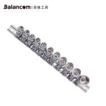 BALANCOM Bailian imported 1 4 universal sleeve set wrench Land Rover Jaguar with 3 8 rotary sleeve set