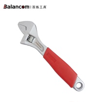 Adjustable wrench with plastic handle Adjustable wrench with rubber handle