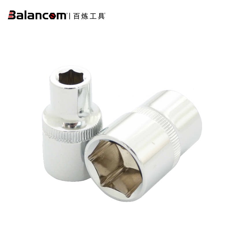 3 8 Inch 10mm Series 6-24mm Outer hexagonal sleeve head CR-V mirror Fly Casing Wrench Chrome Vanadium Steel