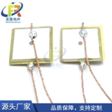 Медный лист 13x13 ммTL со свинцовым двусторонним керамическим квадратным пьезоэлектрическим зуммером пассивный зуммер