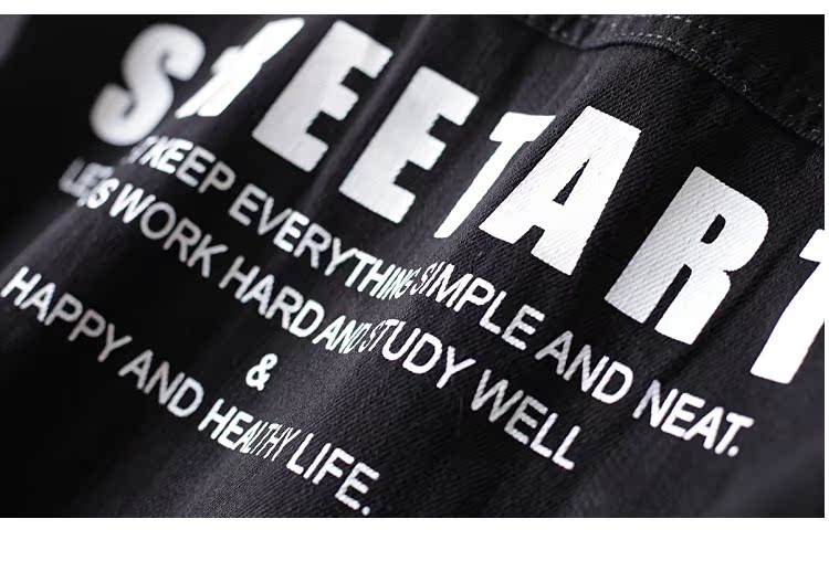 Váy bay hoàn hảo Áo khoác denim nam in nhiều túi đẹp trai áo len giản dị xu hướng áo khoác jeans áo khoác nam đẹp 2021