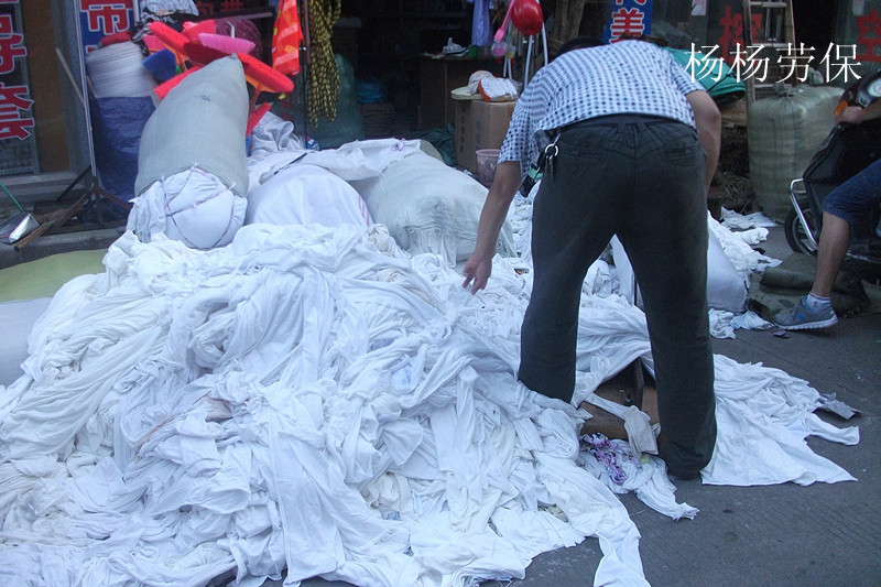 Pure cotton net white 40 wiping machine cloth 8 yuan a catty wipe equipment All cotton white cloth industrial rag water absorbent cloth knife edge cloth