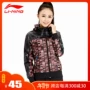 Giải phóng mặt bằng Li Ning Women mùa thu và mùa đông Thể thao Cuộc sống Áo khoác cardigan Áo khoác chống gió Áo khoác thể thao bo quan ao gio the thao