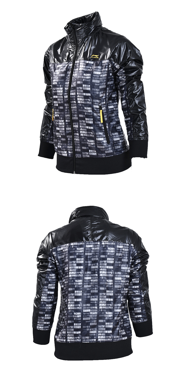 Giải phóng mặt bằng Li Ning Women mùa thu và mùa đông Thể thao Cuộc sống Áo khoác cardigan Áo khoác chống gió Áo khoác thể thao ao khoác nike
