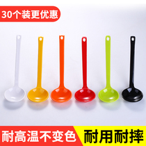 0 melamine spoons colorful plastic spoons commercial hotel hook spoons spicy hot ramen spoons imitation porcelain tableware spoons