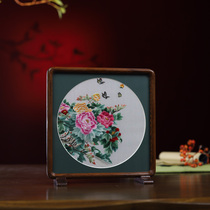 Su embroidery square double-sided embroidery table hand embroidery business gifts Chinese characteristic souvenirs for foreigners to send abroad as souvenirs