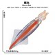 Simulated Marine Life Underwater Squid Toy Octopus Animal Jellyfish King Squid Model Boy's Birthday Gift