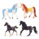 Simulated Animal Model European Fairy Tale Mythical Flying Horse Unicorn Elf Horse Children's Toy Gift Mythical Beast Figurine