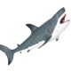 Simulated Sea World Solid Large Megalodon Animal Plastic Model Great White Shark Shark Killer Whale Model Toy
