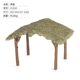 Children's simulated animal farm hut removable plastic house micro-landscape desktop sand table scene ornaments toy