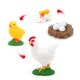 Children's Educational Cognitive Toys, Simulated Farm Animal Models, Hen Growth Cycle, Growth Process, Boy's Gift