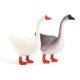 Simulated Real Big White Goose Goose Ranch Wild Animal Model Ornaments Science and Education Cognitive Kidsren's Toys Decorations