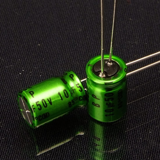 A large number of stock brand new Japan original Nichicon audio electrodeless electrolytic capacitor BP 10uF 50V
