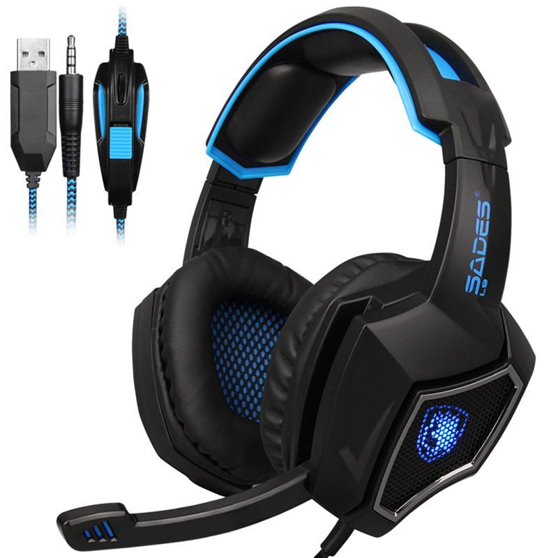    L9 L9 PS4 gaming Headphone headphones soteo with mic 3 5