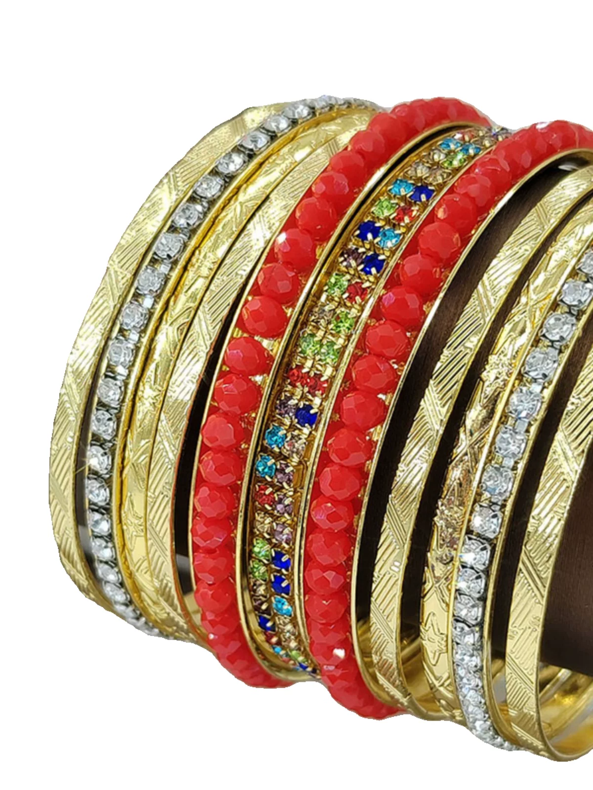 Children's multicoloured bracelet, universal accessory, India