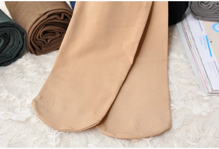 Đặc biệt giải phóng mặt bằng 120D mùa xuân và mùa thu skinny chân quần lửng nhung mờ chống vớ phụ nữ