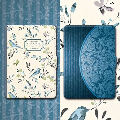 Trail Amazon New kindle voyage dormancy cover 1499 starry apricot blossom KV leather case shell