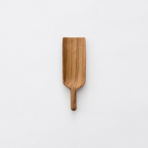 Stock prêt｜Spatule à thé en grains de café en teck design Sarasa