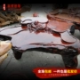 Tổng thể Lào Huanghuali Root khắc Rễ Đăng nhập Kung Fu Trà Biển Trà Trà Bàn trà Nhà máy Đặc biệt - Các món ăn khao khát gốc mẫu bàn gốc cây